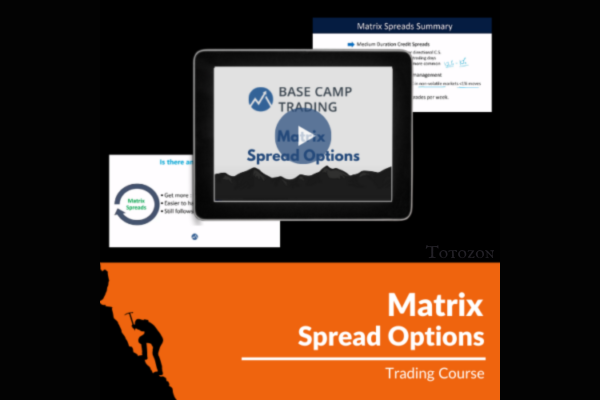 Matrix Spread Options Trading Course with Base Camp Trading image