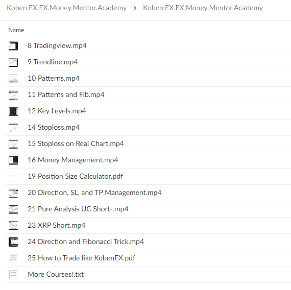 42031ZaJH33jt FX Money Mentor Academy By KobenFX