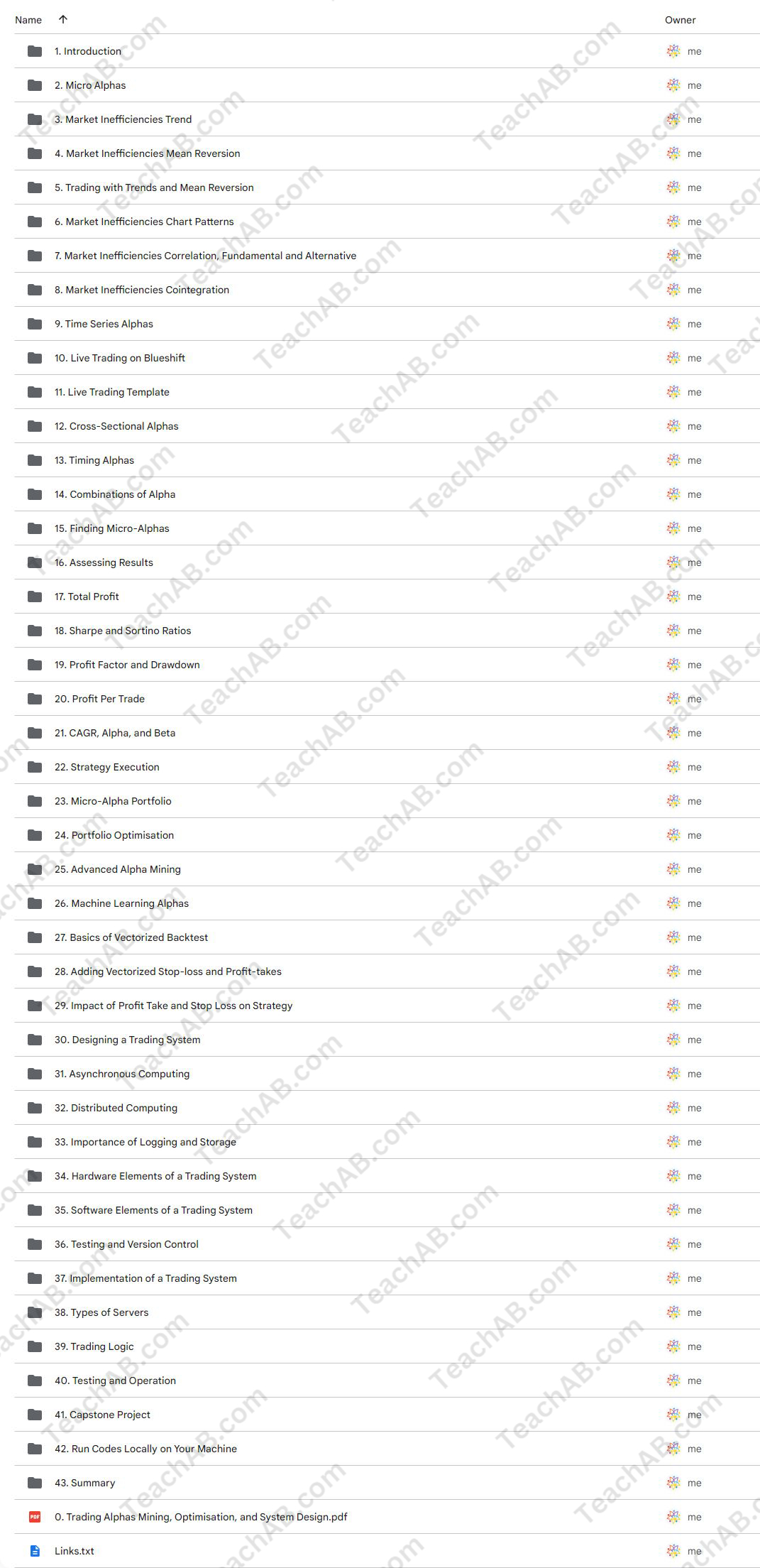 51186GzuZZ6 Trading Alphas Mining Optimisation and System Design By Thomas Starke QuantInsti