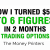 How I Turned 500 USD to 6 Figures in 2 months Trading Options with The Money Printers IMAGE