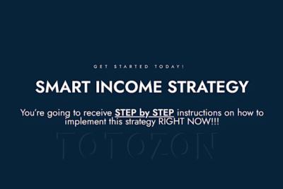 The Smart Income Strategy By Anthony Verner image