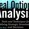 A business analyst reviewing investment data using real options analysis