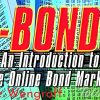 A digital representation of e-bonds in the online bond market, highlighting ease of access and security.