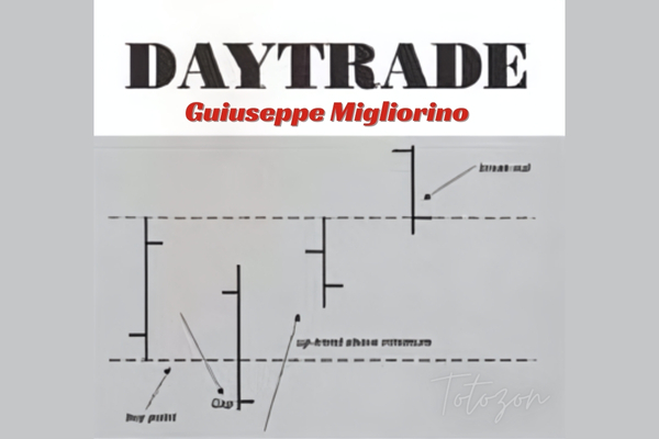 A dynamic trading setup showcasing real-time market charts and analyses, typical in Giuseppe Migliorino's day trading operations.