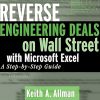 A financial analyst using Microsoft Excel to reverse engineer a complex Wall Street deal.