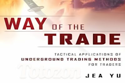 A trader analyzing bearish market charts, representing strategies discussed in Beat the Bear by Jea Yu.