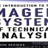 A trader analyzing charts using the Magee System of Technical Analysis, illustrating key patterns and trends.