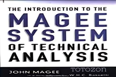 A trader analyzing charts using the Magee System of Technical Analysis, illustrating key patterns and trends.