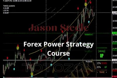 A trader analyzing forex charts representing strategies discussed in Jason Steeles Forex Power Strategy Course