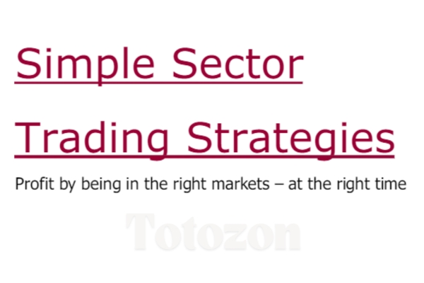 A trader analyzing sector-specific charts on a computer screen, illustrating sector trading strategies.