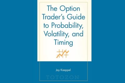 A trader analyzing volatility charts, representing strategies discussed in Jay Kaeppel's guide to options trading.