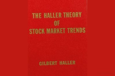 An analytical dashboard displaying stock market trends with indicators and graphs influenced by the Haller Theory.