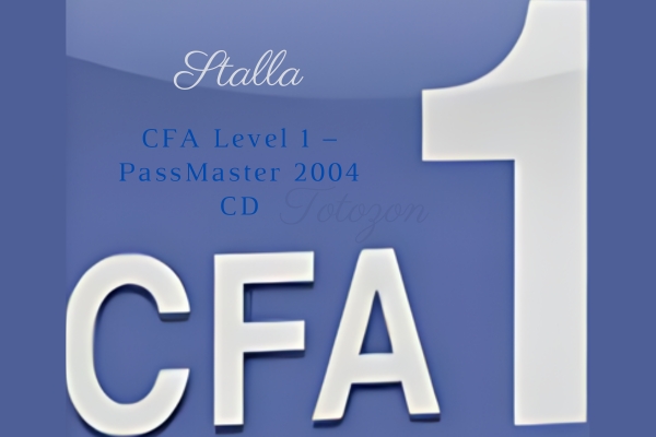 CFA Level 1 – PassMaster 2004 CD with Stalla