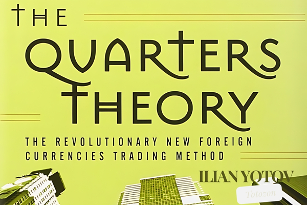 Detailed illustration of forex chart with marked quarters points as described in The Quarters Theory by Ilian Yotov