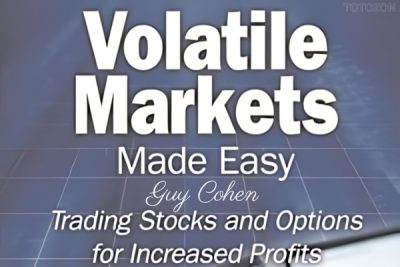 Graphs and charts analyzing stock market volatility, reflecting strategies discussed in Guy Cohen's book.