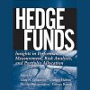 Hedge Funds Insights in Performance Measurement, Risk Analysis, and Portfolio Allocation featuring symbols of finance and analysis tools.