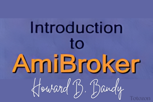 Howard B. Bandy demonstrating AmiBroker's features during a seminar.