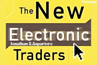 Illustration of electronic traders using advanced trading platforms