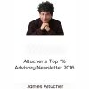 James Altucher presenting financial strategies in a 2016 newsletter edition.