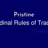 Pristine - Cardinal Rules of Trading image