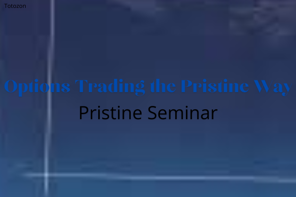 Pristine Seminar Options Trading the Pristine Way image 1