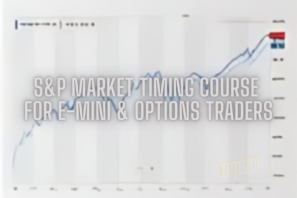 S&P Market Timing Course For E-mini & Options Traders img