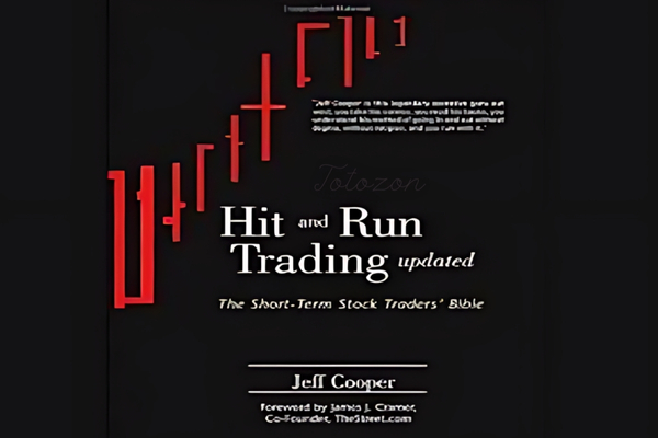 Stock trading chart showing short-term trading strategies and indicators.