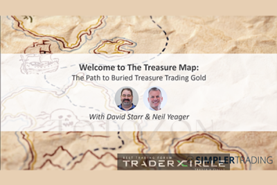 The Gold Treasure Map The Path to Buried Treasure Trading Gold By David Starr & Neil Yeager image