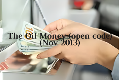 A dynamic illustration representing the intersection of oil money and open-source code in 2013