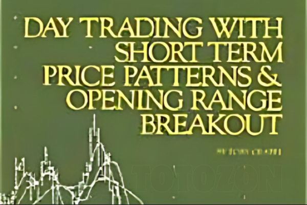 A stock trader analyzing charts and graphs, implementing day trading strategies using short-term price patterns and opening range breakout