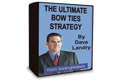 A trader analyzing Bow Ties pattern on stock charts using Dave Landry's strategy.