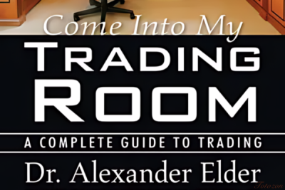 A trader analyzing charts in a trading room, representing the comprehensive trading approach taught by Alexander Elder