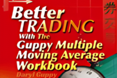 A trader analyzing charts using the Guppy Multiple Moving Average Workbook by Daryl Guppy.