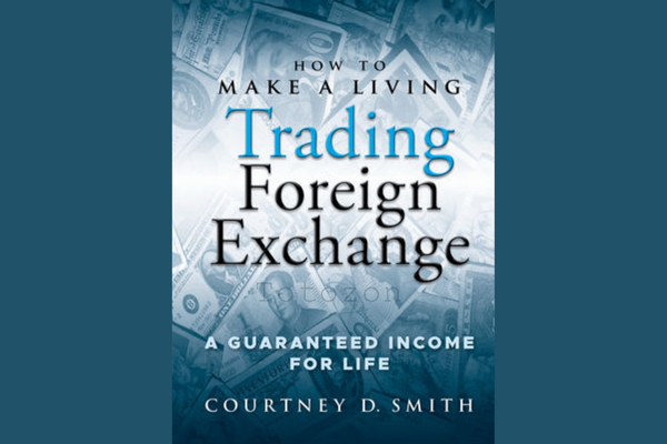 A trader analyzing currency charts, implementing Courtney Smith's Forex trading strategies.