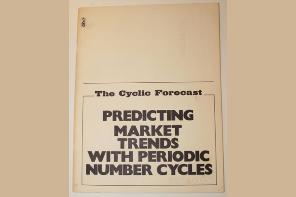 A trader analyzing stock market charts and data, representing the use of periodic number cycles to predict market trends