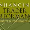 A trader engaged in mindfulness practice and analysis to enhance performance, inspired by Brett Steenbarger's methods