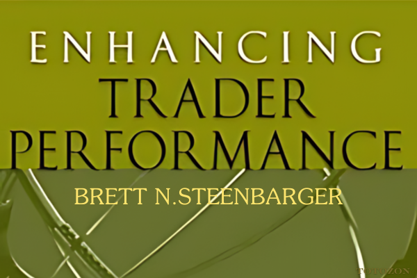 A trader engaged in mindfulness practice and analysis to enhance performance, inspired by Brett Steenbarger's methods