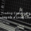 A trader focused on charts and trading strategies, embodying the concepts taught in Yvan Byeajee's Trading For A Living Course