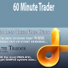 An efficient setup showing a trader analyzing market data with a timer, emphasizing quick and effective trading strategies