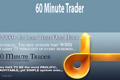 An efficient setup showing a trader analyzing market data with a timer, emphasizing quick and effective trading strategies