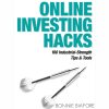 An insightful guidebook cover of 'Online Investing Hacks' by Bonnie Biafore displayed on a digital device.