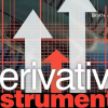 An open book with pages depicting graphs and formulas related to derivative instruments, highlighting financial theories and applications.