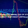 Analyzing stock market sentiment through data and graphs, reflecting investor mood and market trends.