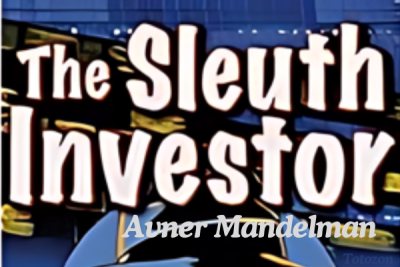 Avner Mandelman’s book cover on sleuth investing strategies for uncovering hidden stock market gems.