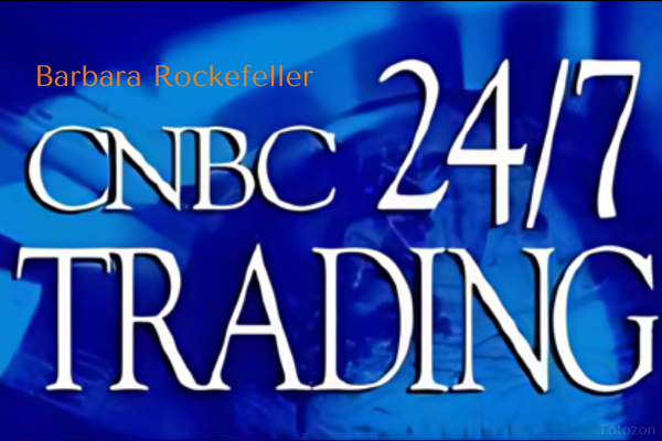 Barbara Rockefeller discussing trading strategies on CNBC