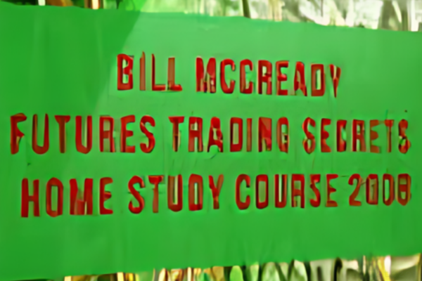 Bill McCready explaining futures trading concepts on a digital whiteboard