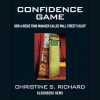 Book cover of 'Confidence Game' depicting a chess piece on a financial newspaper