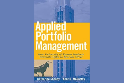 Catherine Shenoy teaching a portfolio management class