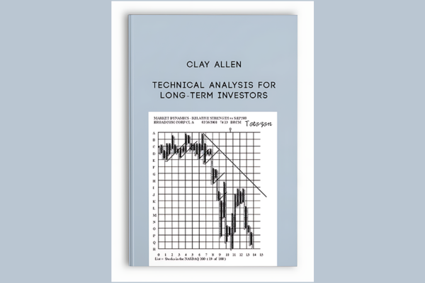 Clay Allen reviewing long-term market trends on a digital chart