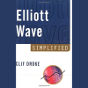 Clif Droke presenting Elliott Wave analysis on a digital chart